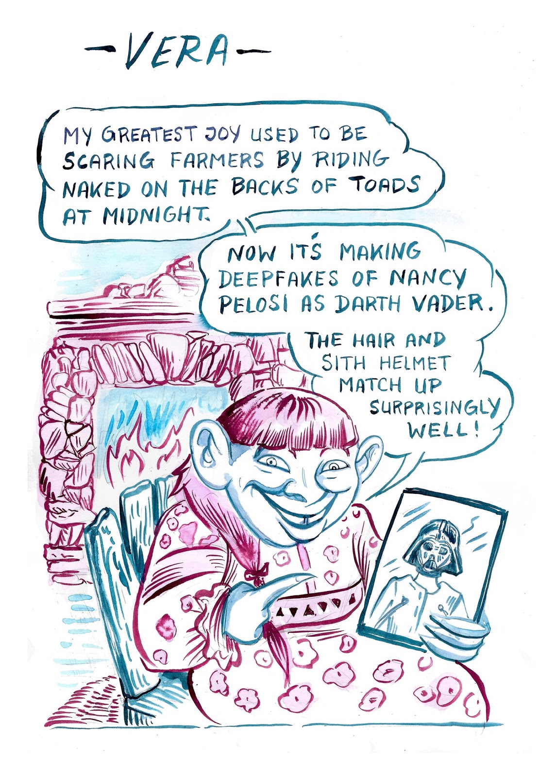 Russian troll called Vera.