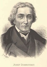 Йозеф Добровский, автор: Ян Вилимек