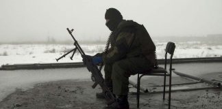 Российский боевик на Донбассе