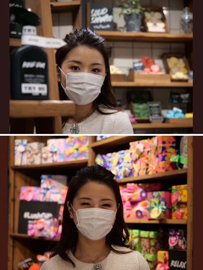 This Japanese Shopkeeper's Smile 