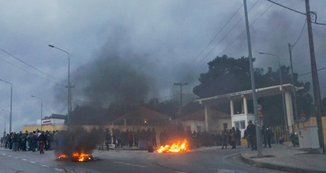 Хроника восстания на Лесбосе и Хиосе: 62 раненых в столкновениях