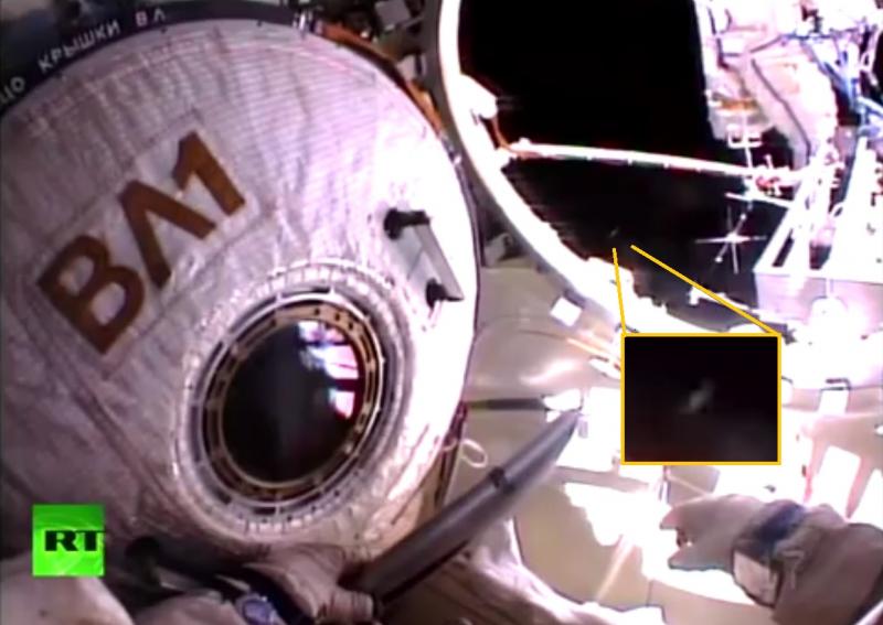 Рис. 2. «Скороход», пролетающий через поле зрения камеры на отметке 25:19.